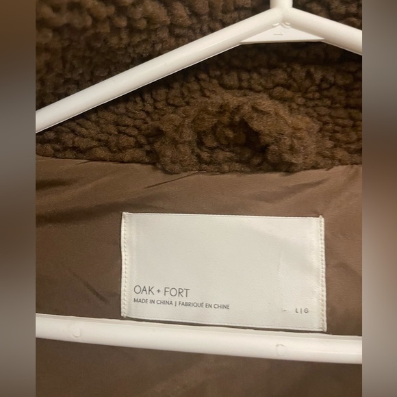 Oak & Fort Sherpa Jacket - Picture 2 of 2